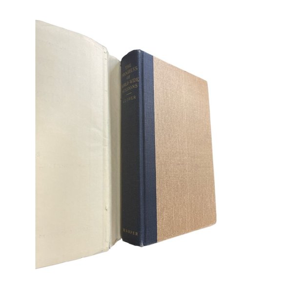 The Progress of World Wide Missions Robert Glover 1939 HB Christian Missionary - Picture 2 of 4